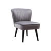 Modern Furniture SIGO 59x73cm Lounge Chair - Grey & Black
