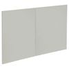 Kaboodle 900mm White Pepper Modern Rangehood Doors - 2 Pack