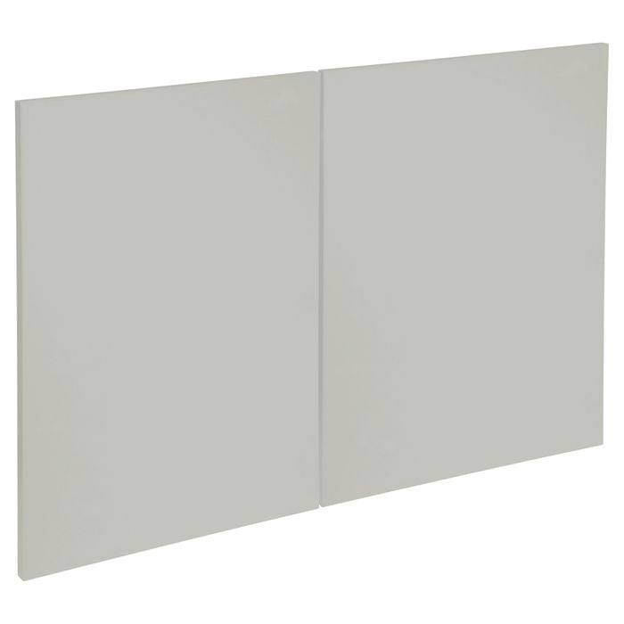 Kaboodle 900mm White Pepper Modern Rangehood Doors - 2 Pack