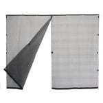 Pillar 300 x 240cm Black Magnetic Patio Curtain