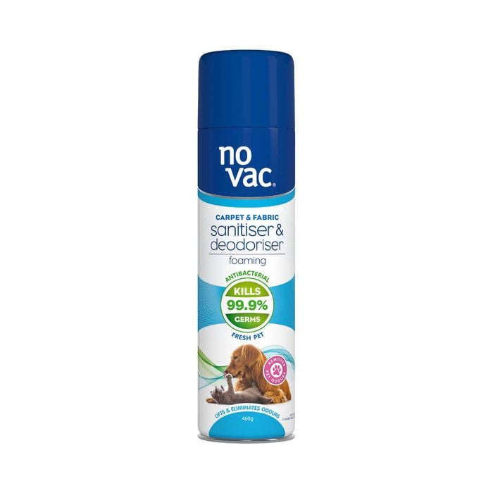 No Vac 460g  Fresh Pet Foaming Sanitiser And Deodoriser