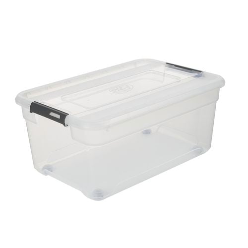 Clear storage tubs with lids best sale