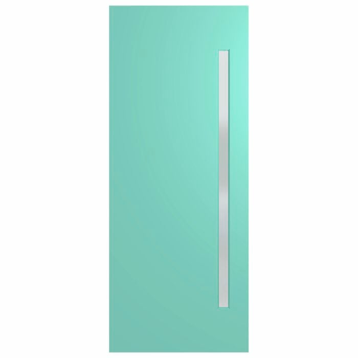 Hume 2340 x 1200 x 40mm Entrance Door SPM Verve Unglazed Glass VER1