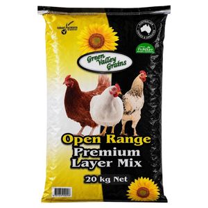 Green Valley Open Range Premium Poultry Layer Mix 20kg