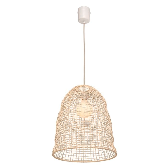 Brilliant Harbour DIY Plug In Rattan Pendant Bunnings Australia