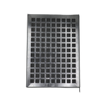 Builders Edge 230 x 165mm Galvanised Brick Vent With Mesh