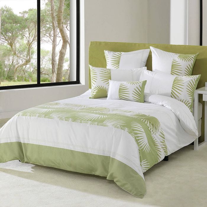 Bianca Sainsbury Pistachio Quilt Cover Set King