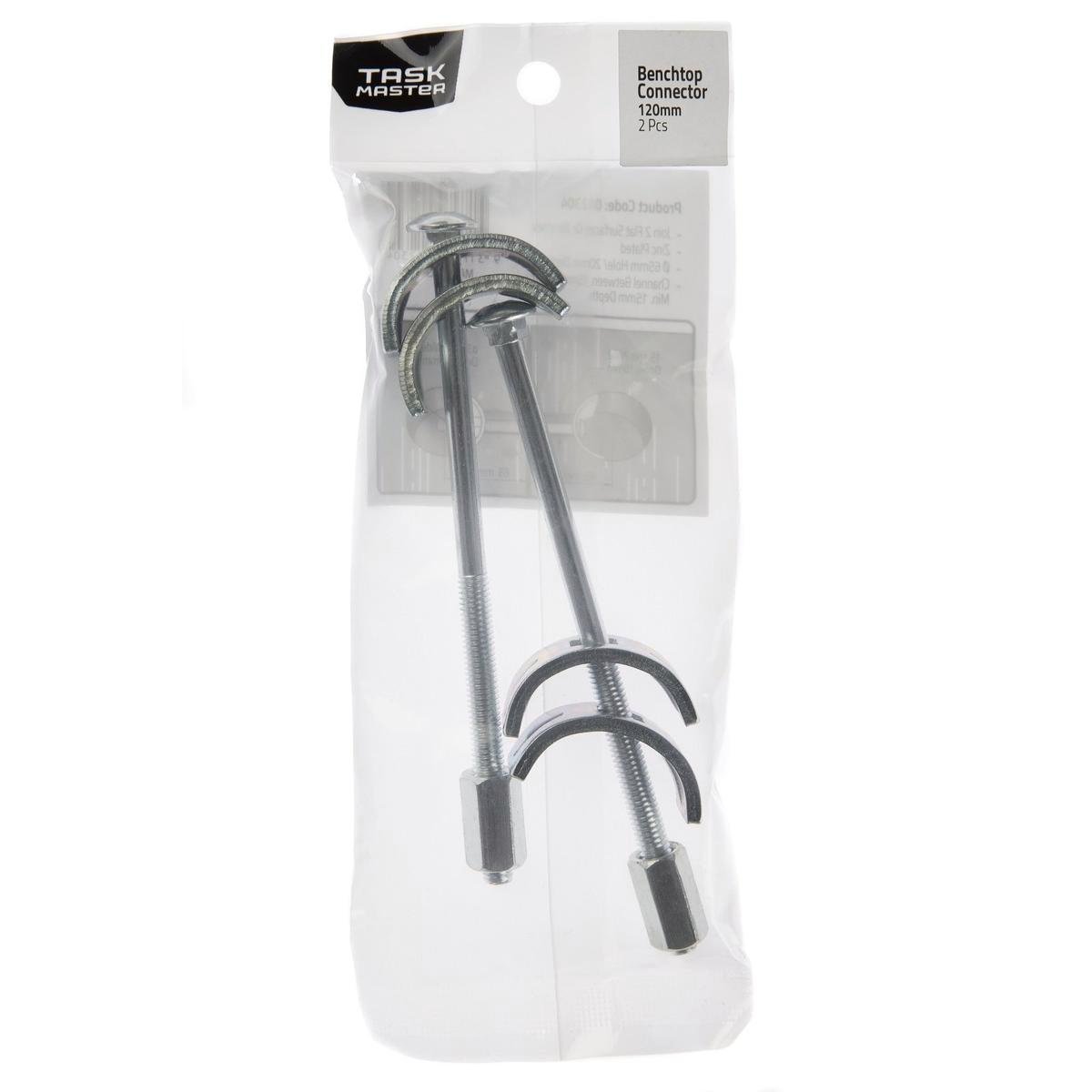Taskmaster 120mm Bench Top Connector - 2 Pack - Bunnings New Zealand