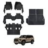 AUSGO 7D Injection Floor Mats & Boot Liner for Lexus GX550 Luxury 2024-Onwards Car Floor Liners Cargo Mat
