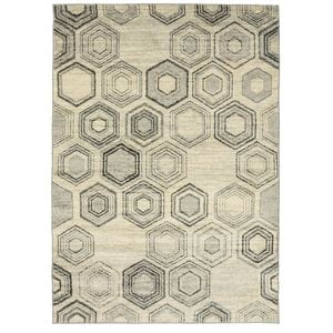 Sahara 160 x 230cm Beige Beehive Rug