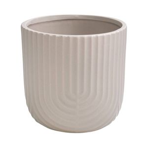 EDEN 14.5cm Beige Rainbow Indoor Ceramic Planter 