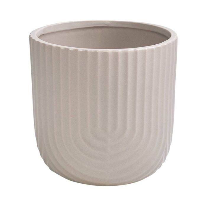 EDEN 14.5cm Beige Rainbow Indoor Ceramic Planter 