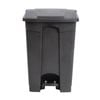 Jantex Pedal Bin Black 45l Commercial Waste Management Garbage Can