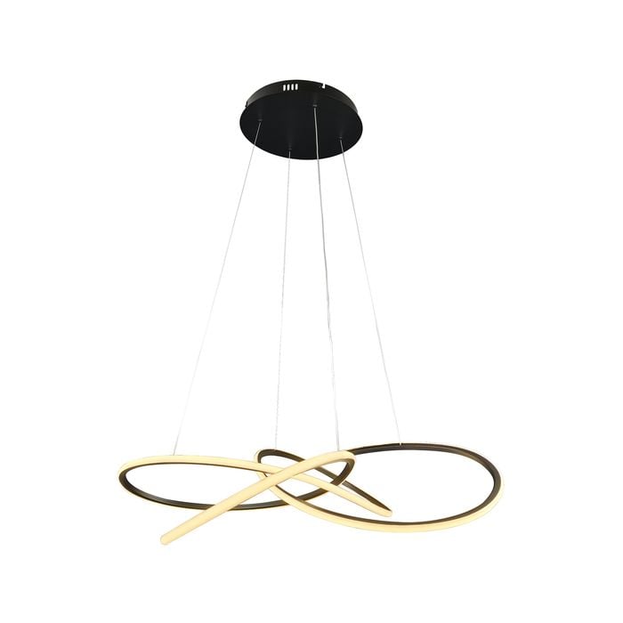 Infinity Pendant Light - Delessi Meteora  - Black