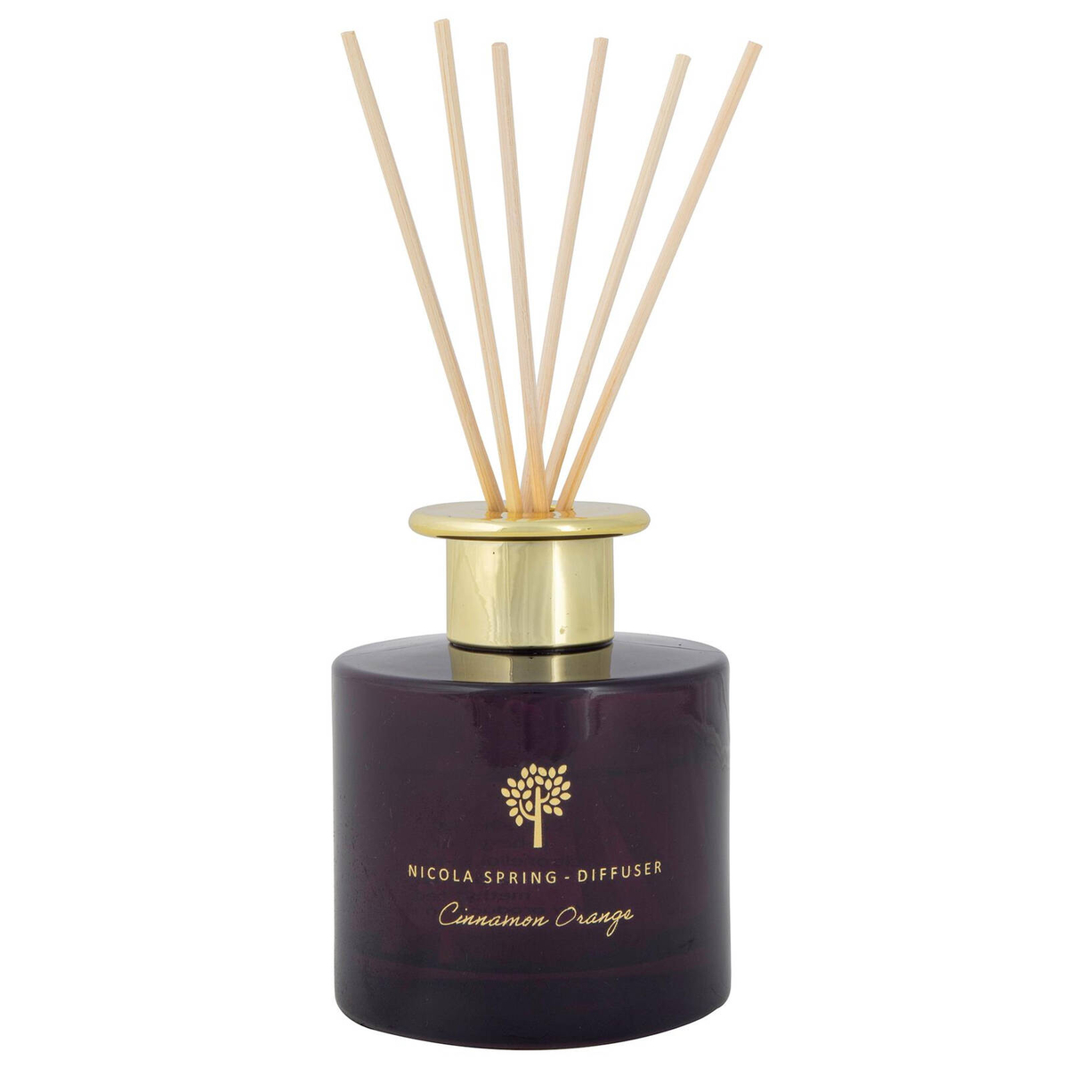 Nicola Spring Reed Diffusers 200ml - Cinnamon & Orange - Pack Of 3 Warm ...