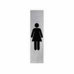 Sandleford 200 x 50mm Stainless Steel Female Sign