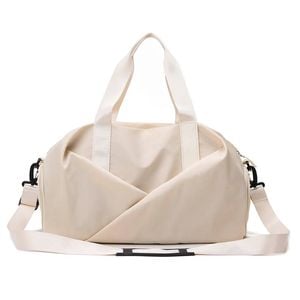 Lightweight Leisure Travel Bag Off White