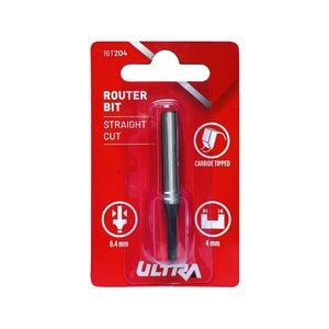 Ultra 6.4 x 4mm Straight Router Bit
