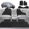 6D Diamond Car Floor Mats for Subaru Impreza 2000-2007-Full Set-Black-Outback GT