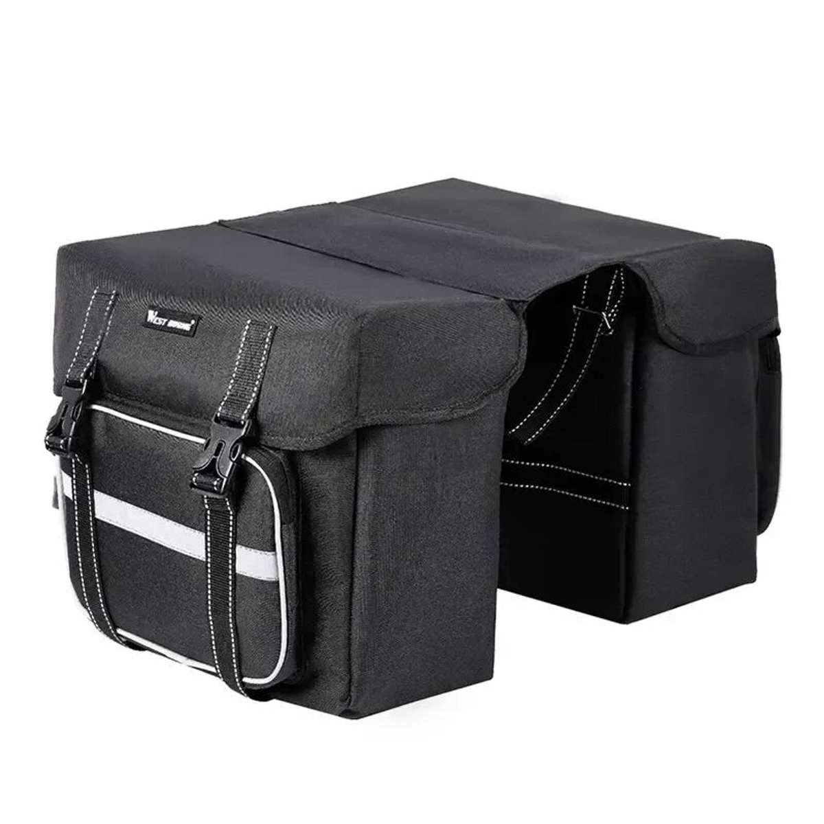 NNEOBA 25L Rear Seat Double Pannier Cycling Bag Black - Bunnings Australia