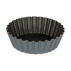 Matfer Bourgeat Exopan Cake Mould - 100mm, Fluted, Round, Non-Stick