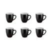 Trenton Bevande Coffee Mug 400ml Set 6 - Raven Black