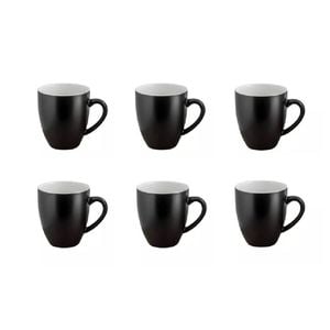 Trenton Bevande Coffee Mug 400ml Set 6 - Raven Black