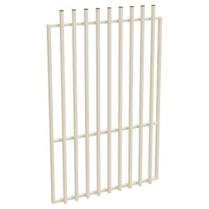 ProtectorAl 800 - 1200 x 1800mm Surfmist Aluminium Batten Pool Gate