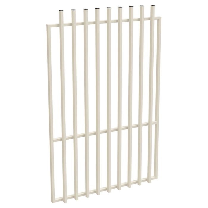 ProtectorAl 800 - 1200 x 1800mm Surfmist Aluminium Batten Pool Gate