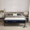 RoomSense Queen 30cm Latex Hybrid Mattress Bundle with Metal Bed Frame