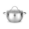 Stockpot With Glass Lid Stainless Steel 5.9 Ltr - Martinez Series