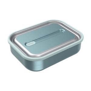 Bentgo Microsteel Lunch Box 5 Cup Airtight Leakproof Container Aqua 1200ml