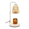 Catzon Candle Warmer Lamp Timer Dimmable 2 Bulbs Housewarming-White