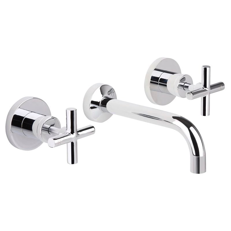 Resonance Chrome Ceramic Disc Bath Set