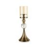 SOGA 43cm Glass Candle Stand – Perfect for Events, Gifting & Home Decor