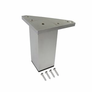 Adoored 100mm Plastic Square Furniture Leg