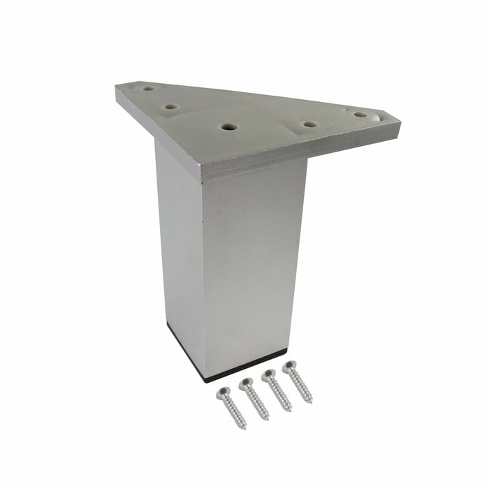 Adoored 100mm Plastic Square Furniture Leg