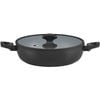 Essteele Per Salute 28cm Covered Sauteuse Pan Induction/Gas Casseroles/Stews BLK