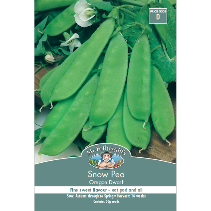 Mr Fothergill's Snow Pea Vegetable Seeds