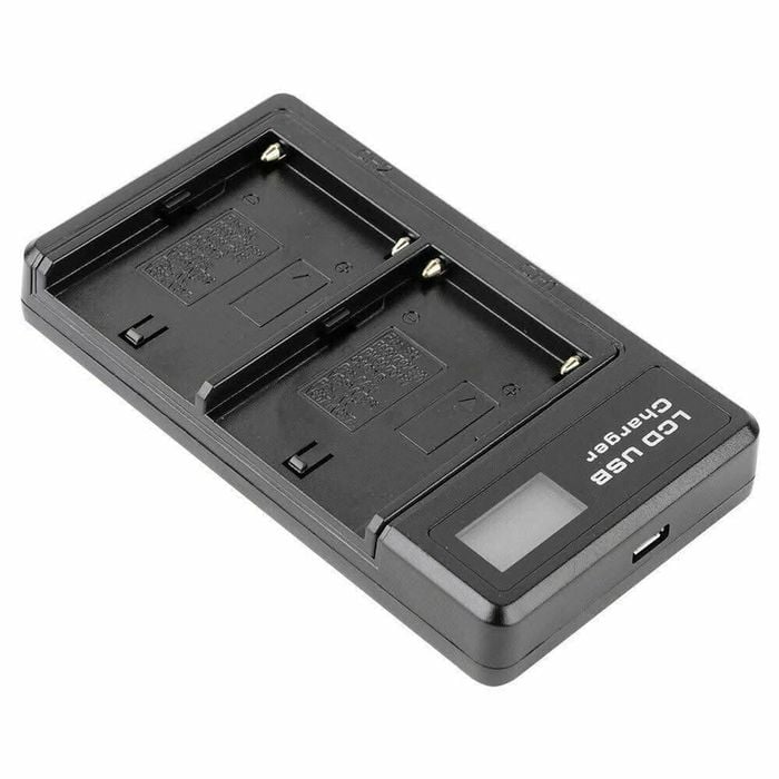 Lcd Charger For Sony Npf970 Np-f500 Np-f770