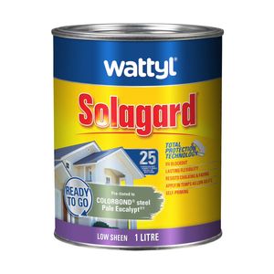 Wattyl 1L Pale Eucalypt Low Sheen Pre-tinted Solagard Exterior Paint
