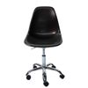 SK Designer Living | Replica Eames DSW Plastic Office Chair Swivel Desk Chair - Black