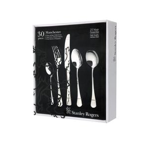 Manchester 30 Piece Cutlery Set 8x26.2x29.8cm Stanley Rogers
