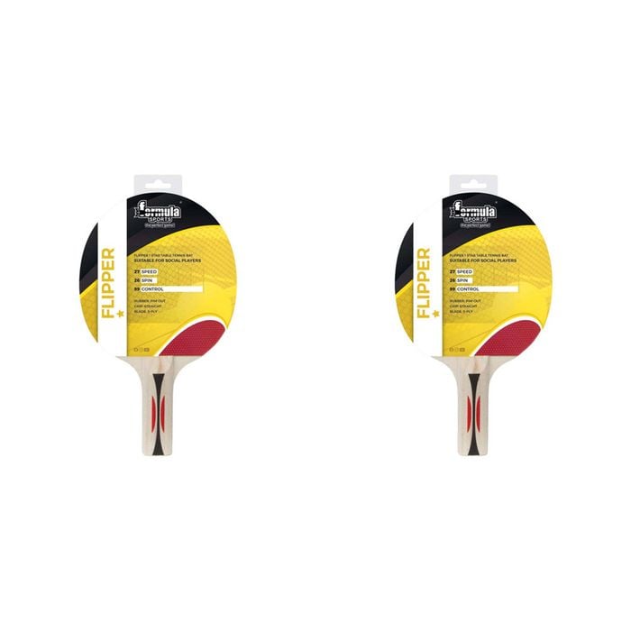 2PK Formula Sports Flipper 1 Star Bat Ping Pong Racket