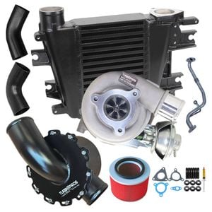 Upgrade Turbo, Intercooler And Air Box For Nissan Patrol Zd30 3.0l Fits Early Di 2000-2002