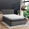 Oikiture Bed Frame King Single Gas Lift Storage Mattress Beds Grey BOSS