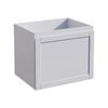 Stein 600 x 450 x 500mm White Select Shaker Wall Hung Vanity  - Cabinet Only