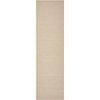 The Rug Connection Alfresco Misty Light Beige 400x80cm - Large Runner Pet Friendly Washable Outdoor Rug