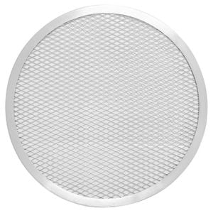 Vogue Pizza Tray Aluminium Perforated Round 254mm Commercial Baking Equipment