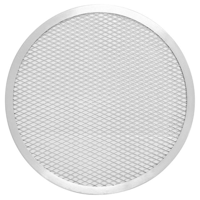 Vogue Pizza Tray Aluminium Perforated Round 254mm Commercial Baking Equipment